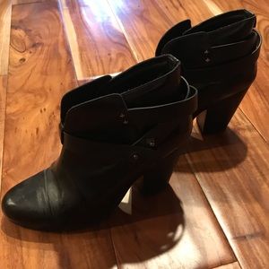 Black Rag & Bone Harrow Bootie